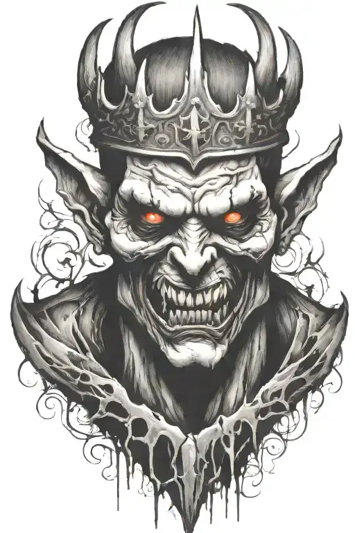 Demon With Crown