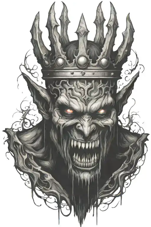 Demon With Crown