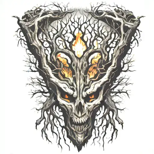 Firewood Forrest Fire Bush