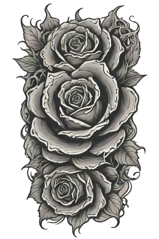 Black Scary Rose