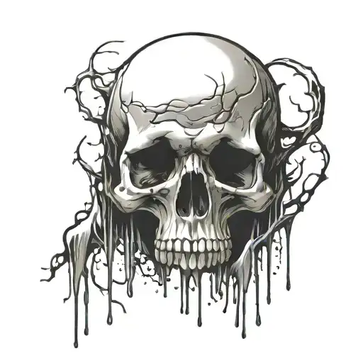 Skull Dripping