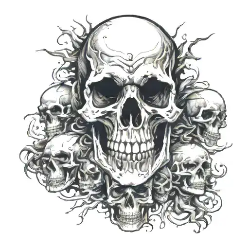 Skull Surrounded