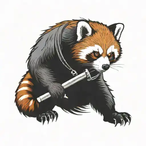 Red Panda Grim Reaper