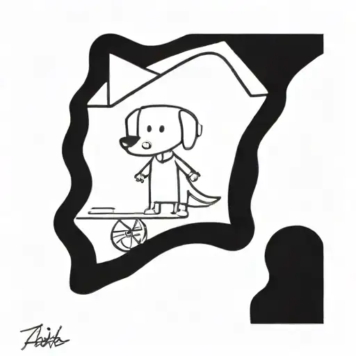 Little Dog With A Shoe Like Hat