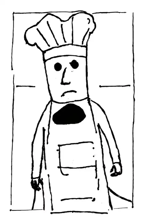 Chef Figure Standing