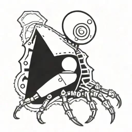 Steampunk Spider With Gears Incorporated