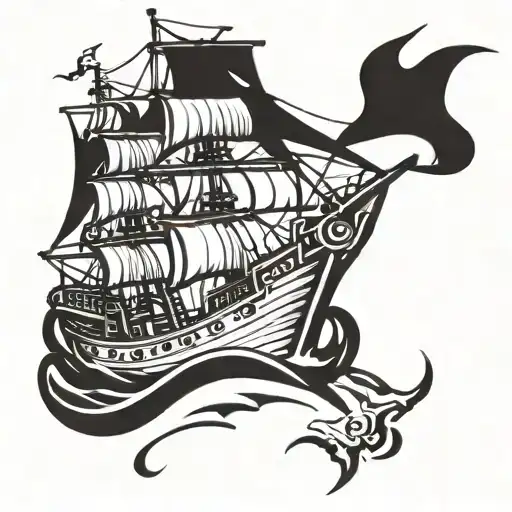 Old School Pirate Ship