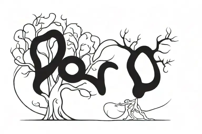 Tree Of Life Intertwined