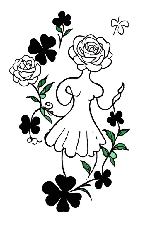 Shamrock And Roses