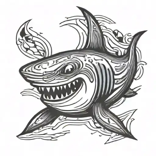 Cartoon Shark