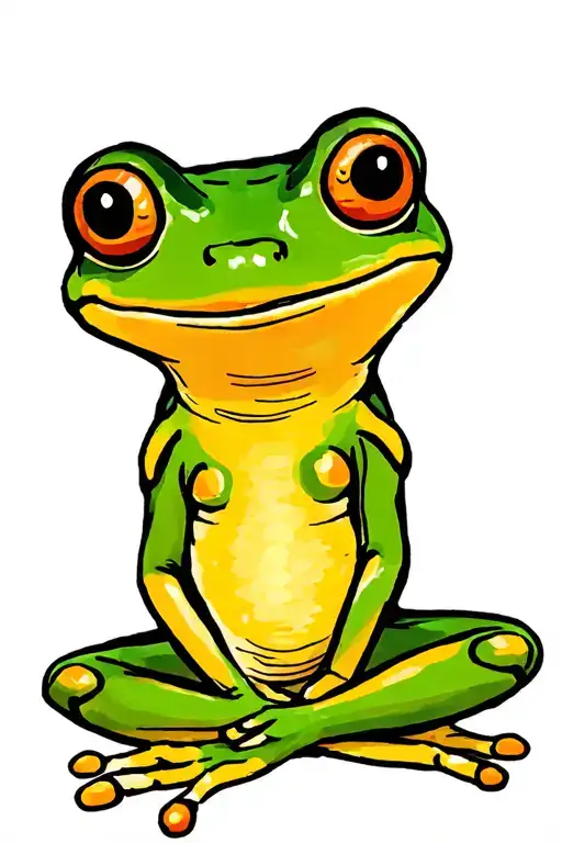 Meditating Frog Zen
