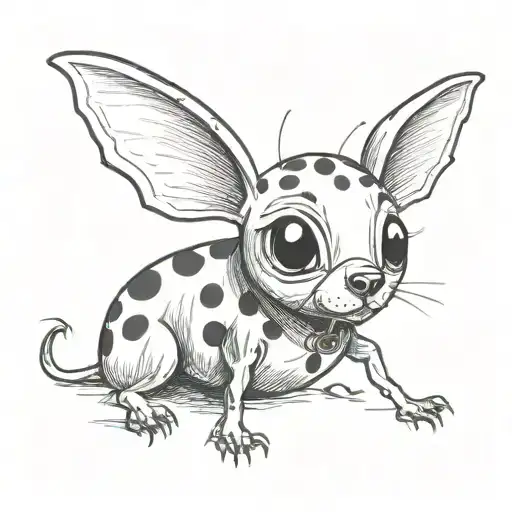 Ladybug With Chihuahua Head