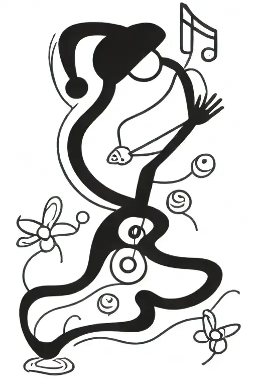 Music Time Flowers Strength