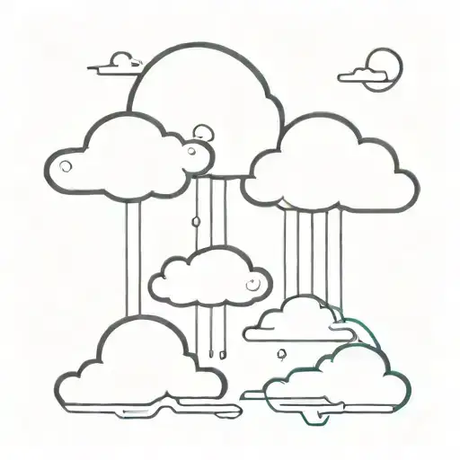 Minimal Japanese Cloud Sha Ped Like Illustration