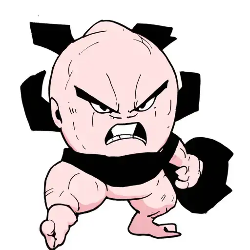 Super Buu From Dragon Ball Z Full Body Charging