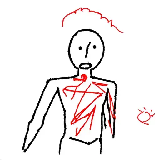 Black With Red Accents