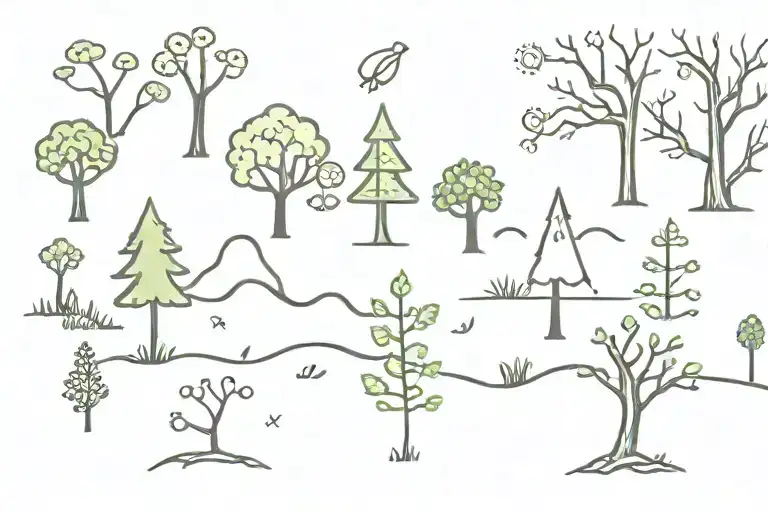 Nature Elements Like Trees