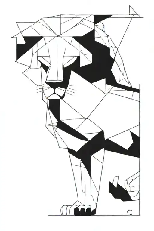 Geometric Lion