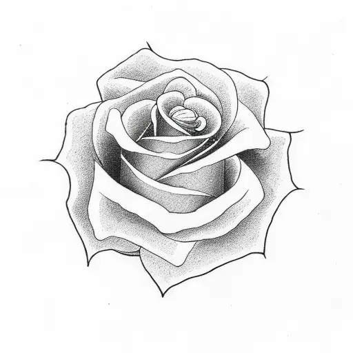 Rose With A Name In Stem