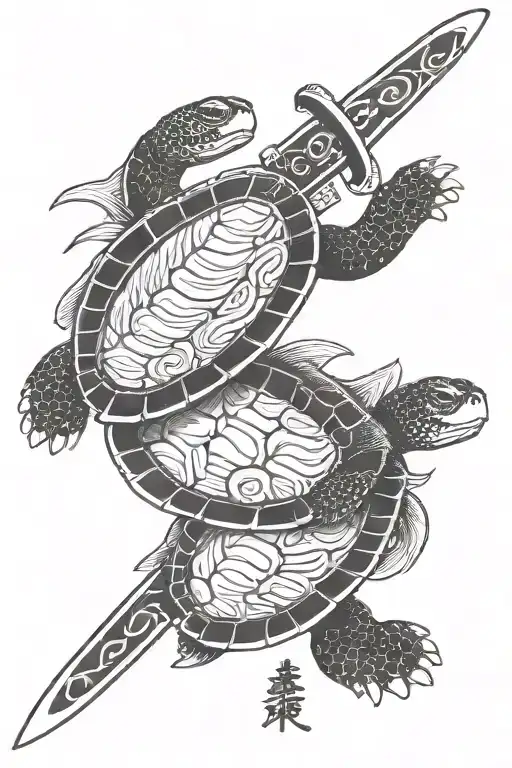 Turtle With Giant Buster Sword