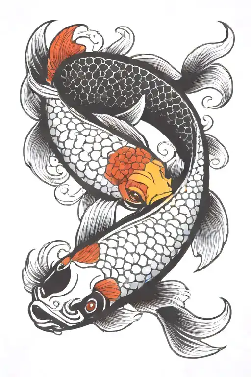 Yin Yang Koi Zodiac Sign Is Pisces