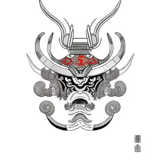 Ox With Samurai Armor