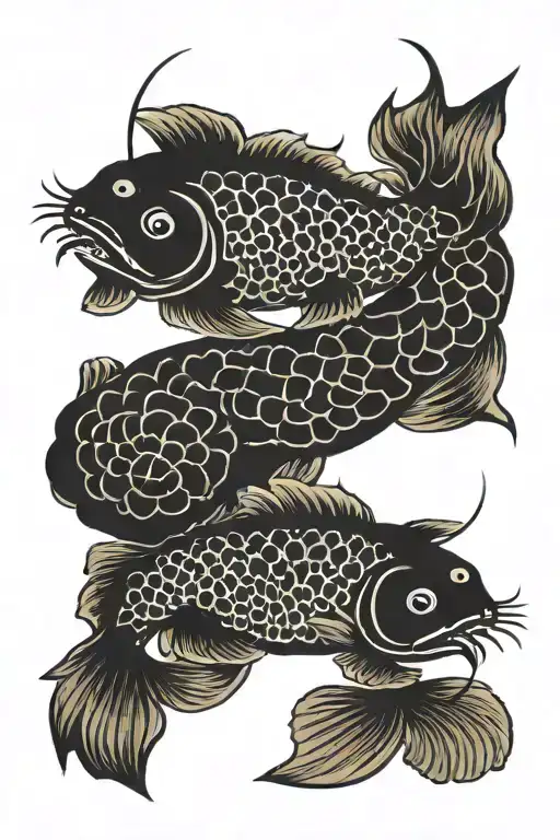 Koi And Lobster And Aries