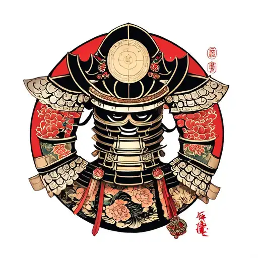 Samurai Armor Sleeve Design