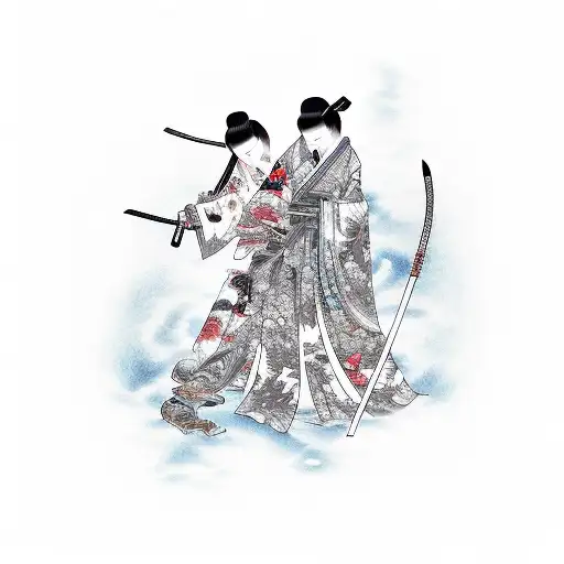Katana With Girl