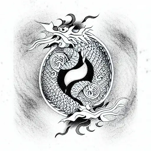 Yin Yang Dragon