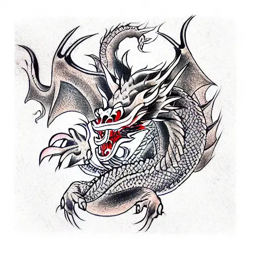 Dragon Around Oni