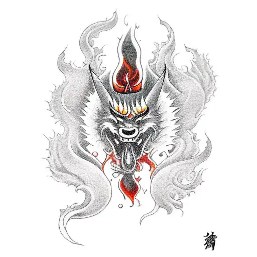 Ran With Smoke And Fire