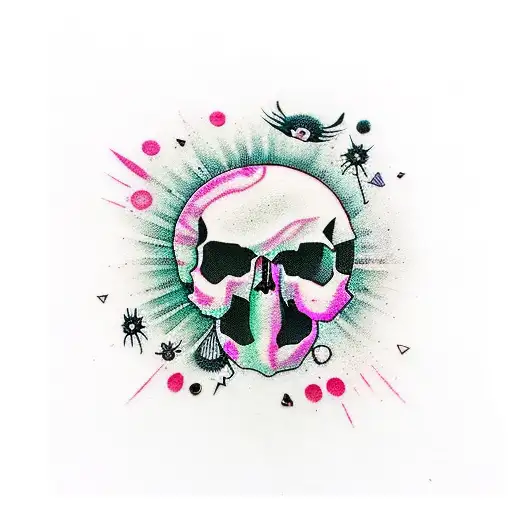 Peace In Violence Must Include Skull And Peace Sign