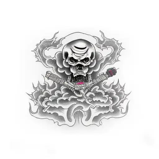 Grim Reaper Dragging Som Meat