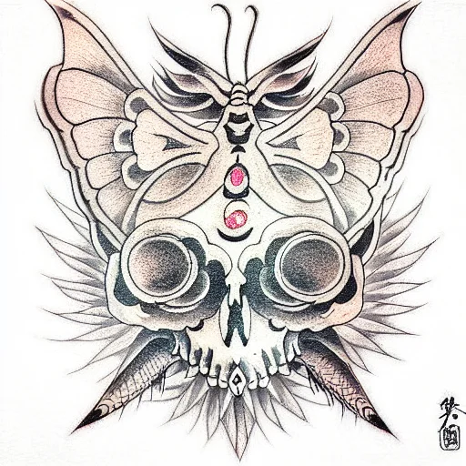 Moth Skull