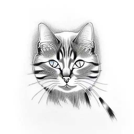 A Cat Playing A Grand Piano