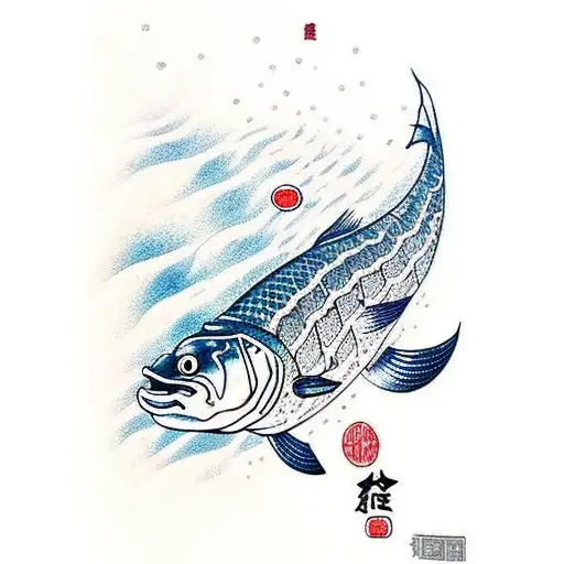 Pike Fish Attack Little Fish