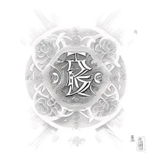 Roman Numerals With Signature