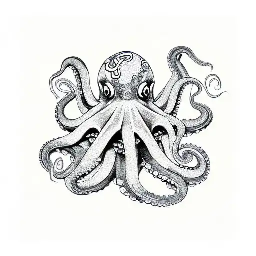 A Octopus Fighting With 2Pac Shakur