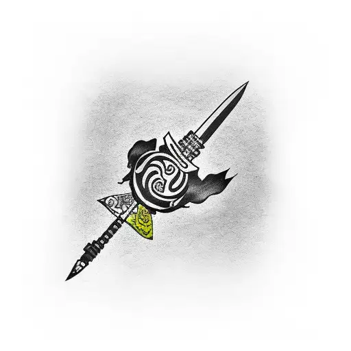 Naruto Throwing Kunai