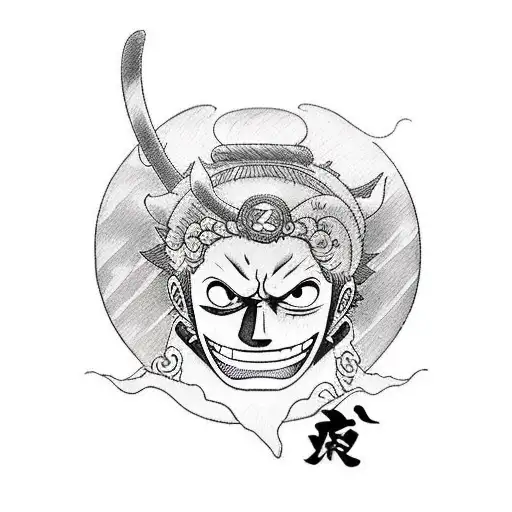 One Piece Zoro Enma King Of Hell