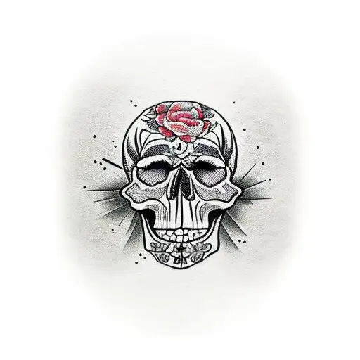 Skull Getting Ripped Outta Girls Head