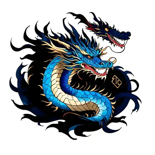 Azure Dragon And Zodiac Signs Libra