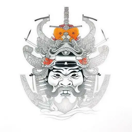 Samurai Cuerpo Entero