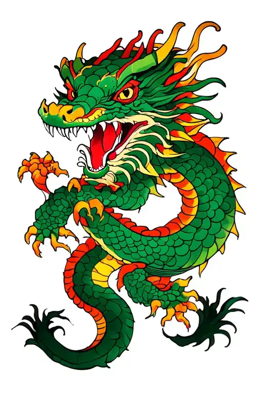 Wiber Dragon Poison Color Verde