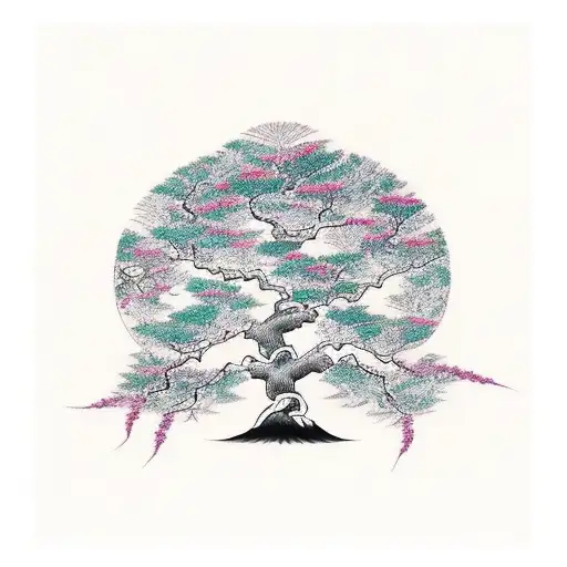 Tree With Hand Print