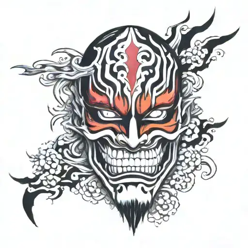 Bleach Hollow Mask Split In Half