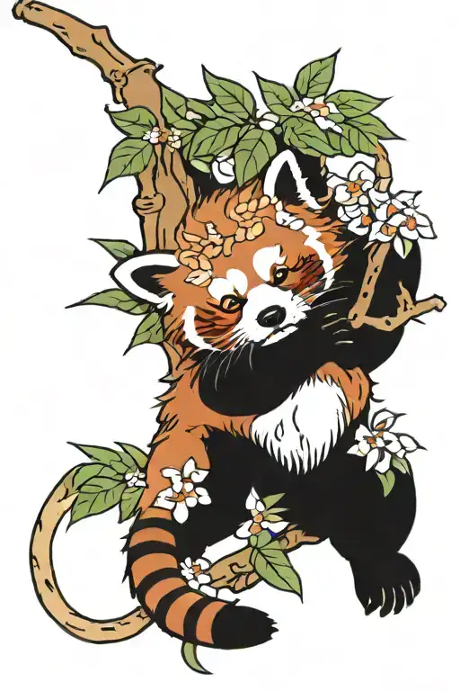 Red Panda Climbing Plant