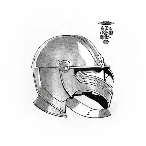 Spartan Guy With Helmet With A Spear And A Shield