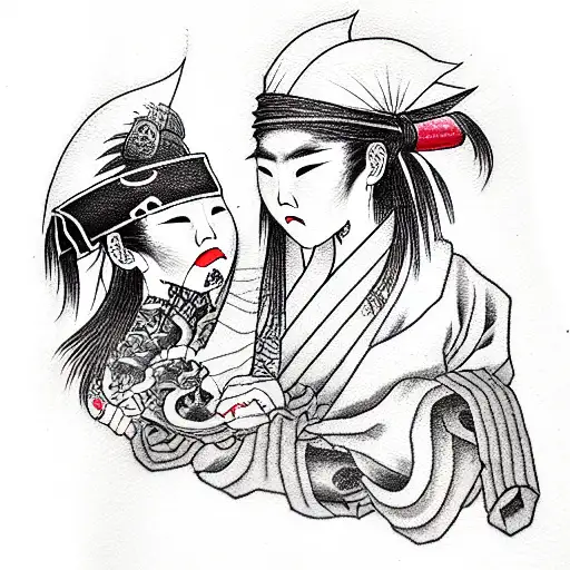 Pirate With Daughter